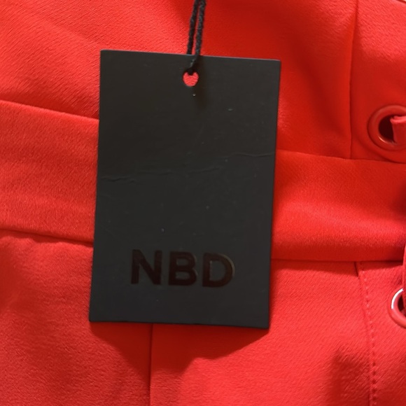 NBD Gracey Mini Dress in Red - Picture 5 of 5